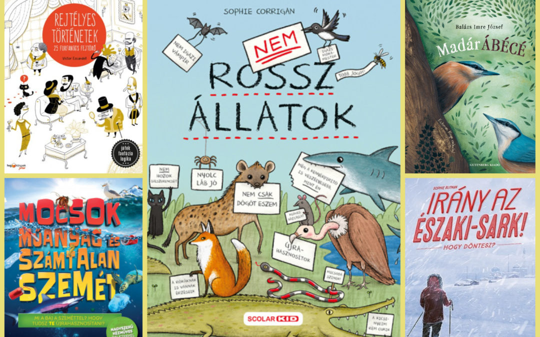 Kalandok hava – Top 5 március gyerekkönyvek